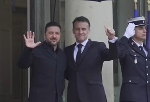 Зеленський прибув у Єлисейський палац на зустріч з Макроном