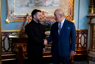 Зеленський зустрівся з королем Чарльзом III у Букінгемському палаці